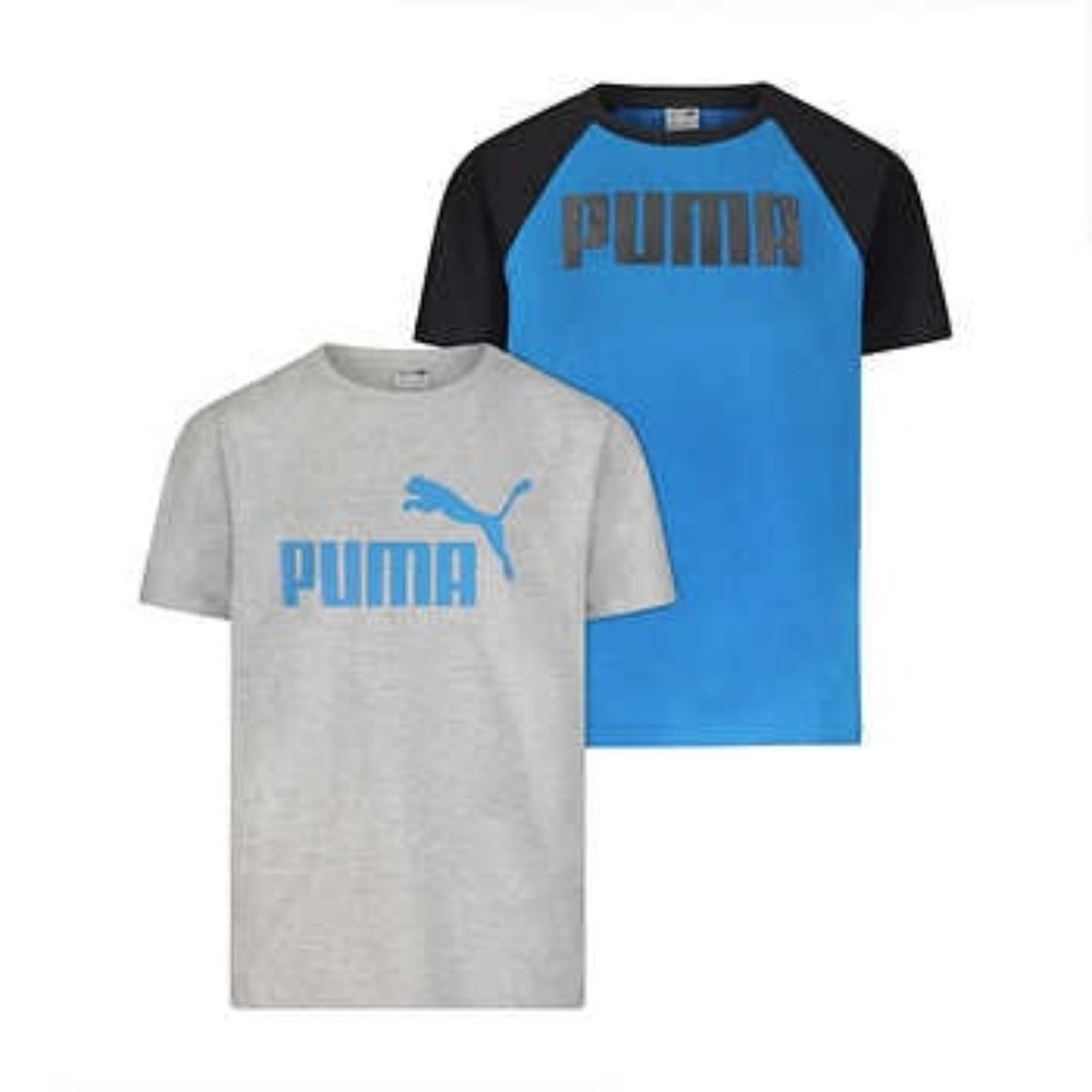 PUMA Youth 2-pack Short Sleeve Tee